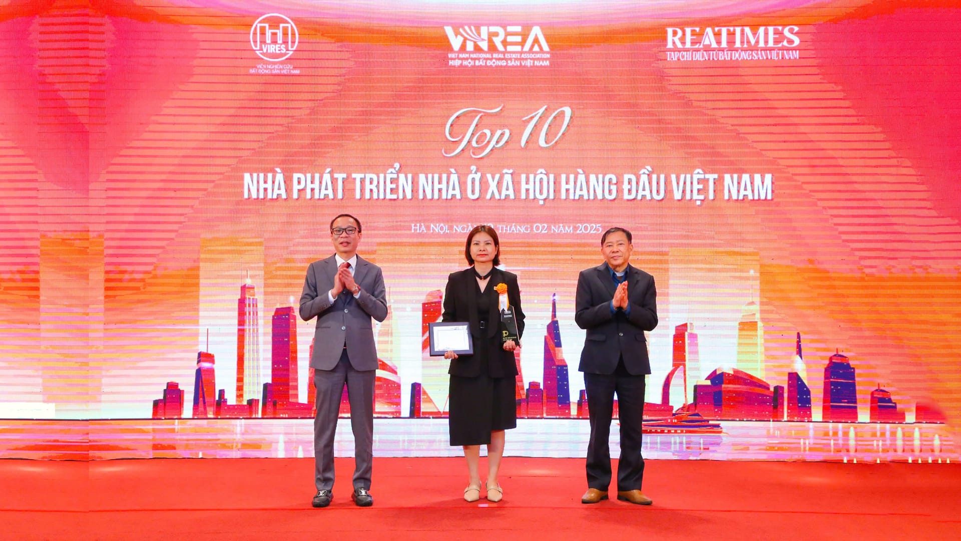 Kim Oanh Group được vinh danh “Nhà phát triển nhà ở xã hội hàng đầu Việt Nam”