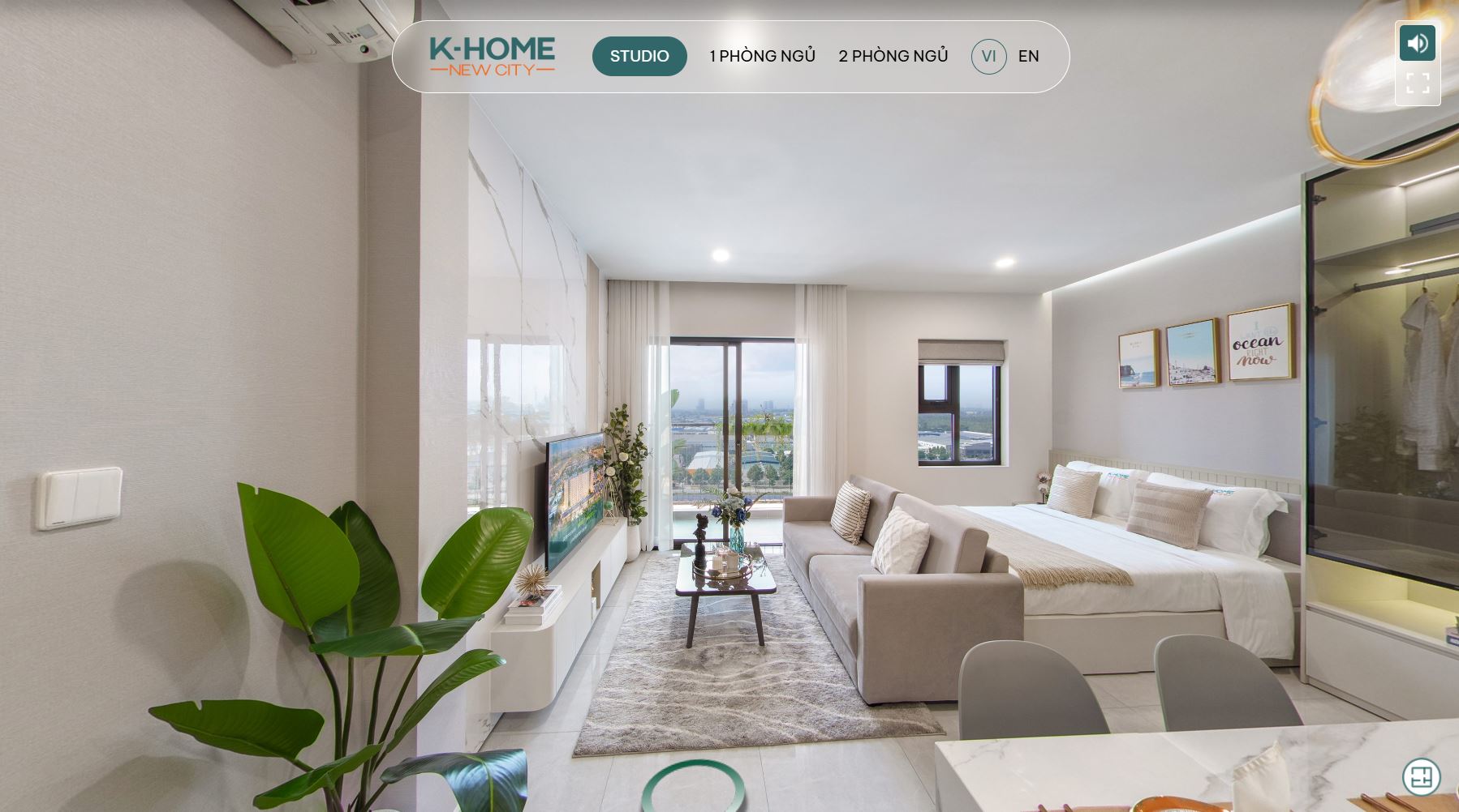 View 360 Căn hộ K-Home New City