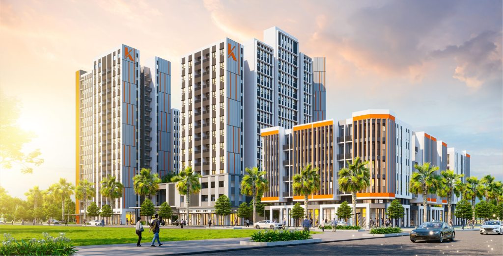 Phối cảnh dự án khu đô thị K.Home New City