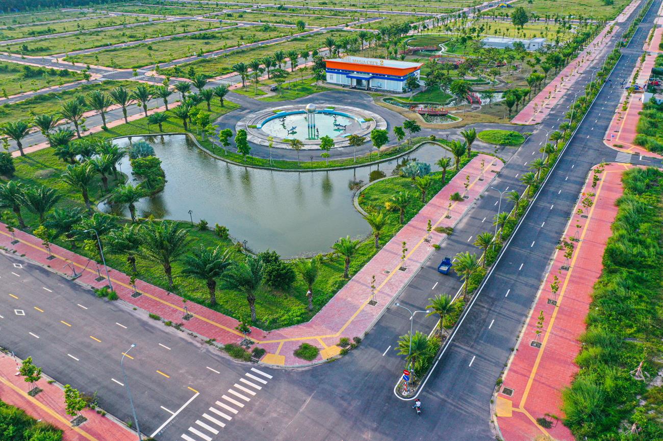 Công viên dự án Mega City đã hoàn thiện 100%