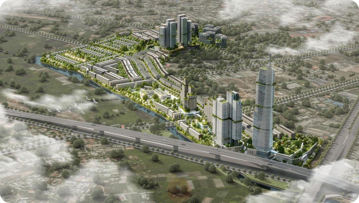 Phối cảnh dự án The One World Thuận An Bình Dương